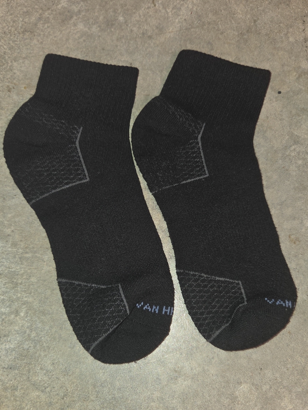 New Van Heusen Black Low-Cut Athletic Socks